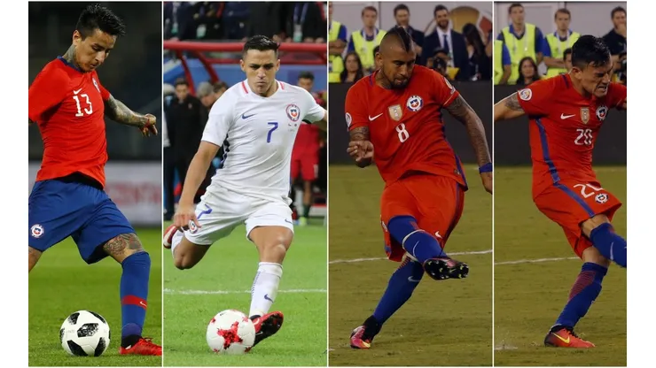 Cuatro actores para una escena. ¿Quién debe patear los penales de la Roja?