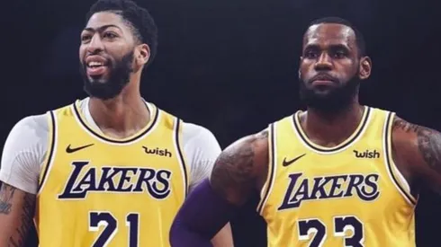 Anthony Davis se une a LeBron James en Los Lakers