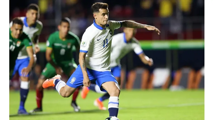 Coutinho puso el primero para Brasil