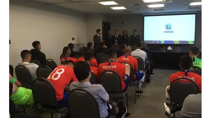 Chile en la charla de la Conmebol