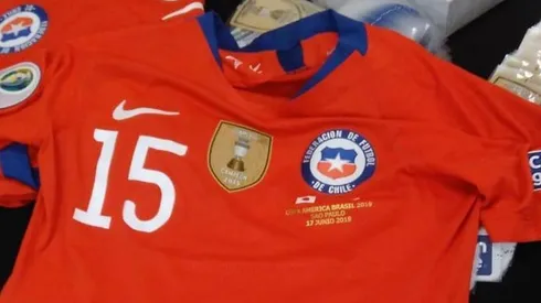 La camiseta de Chile para esta Copa América.