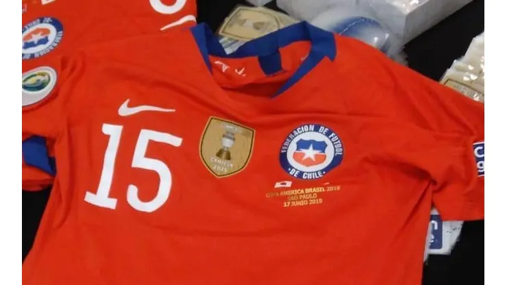 La camiseta de Chile para esta Copa América.