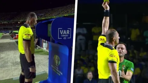 Pitana usó por primera vez el VAR en Copa América