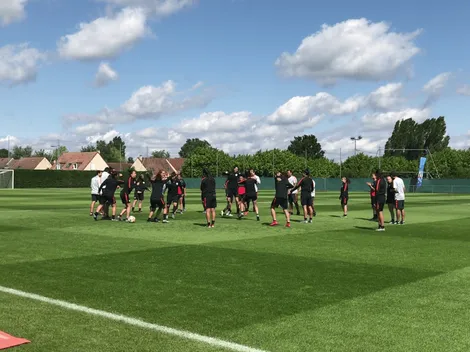 La Selección Chilena Femenina trabaja para su partido ante Estados Unidos