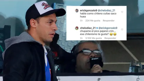 Marcelo Díaz no aguantó los insultos y los devolvió.