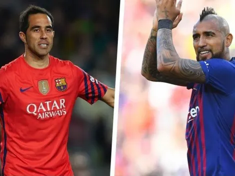 Bravo y Vidal en el once ideal de sudamericanos del Barça
