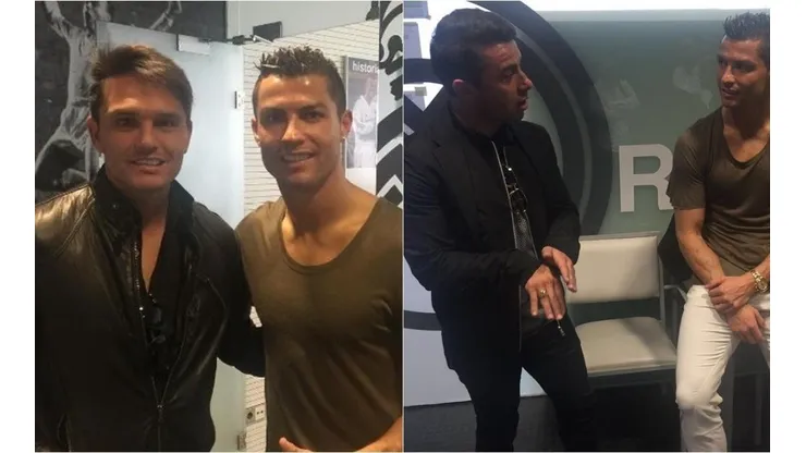 Olarra conoció a Cristiano por intermedio de Tello.