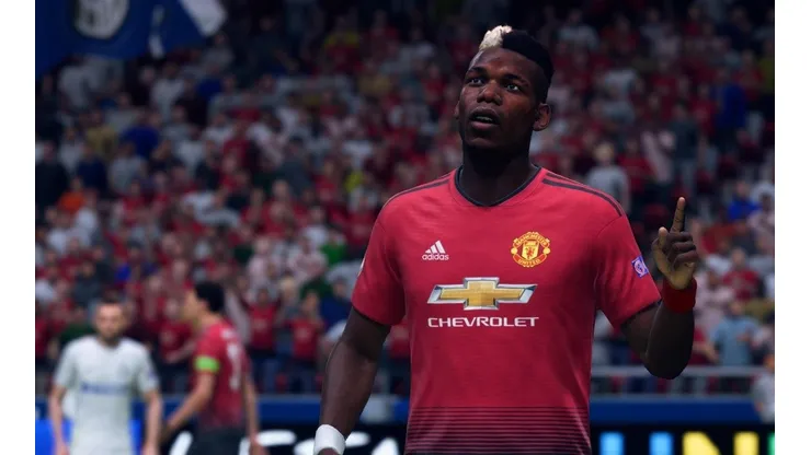 Pogba celebrando un gol