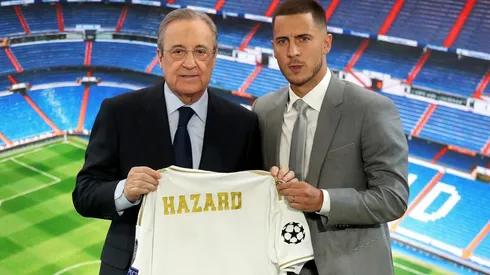 Hazard presentado en Real Madrid