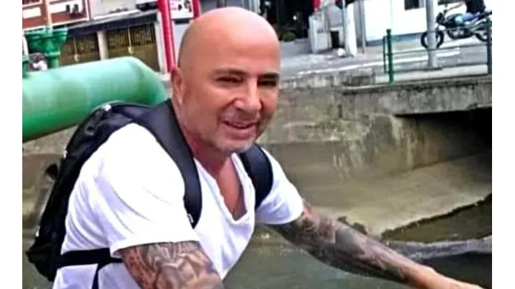 Jorge Sampaoli en la actualidad. Muy querido en Santos