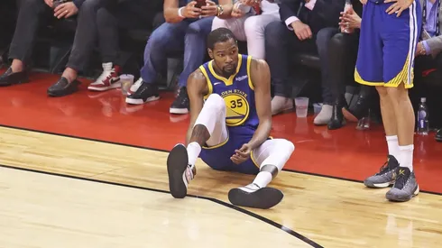 Kevin Durant lesionado en la NBA