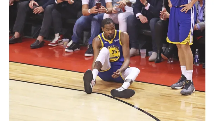Kevin Durant lesionado en la NBA