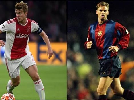 De Boer a De Ligt: "El PSG no lo favorece, le irá mejor en el Barça"