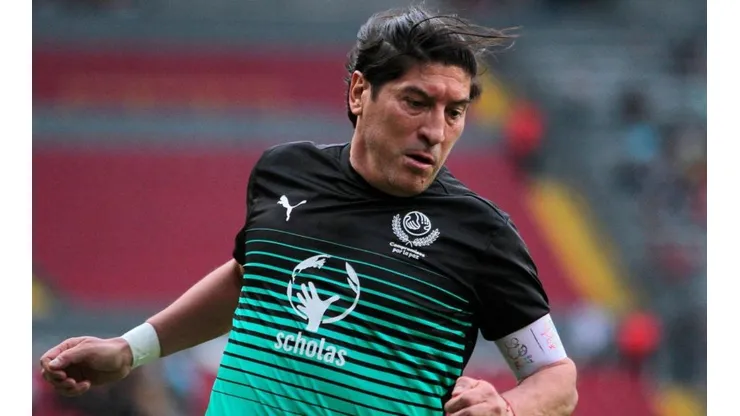 Bam Bam durante el partido de despedida de Rafa Márquez (Foto: Getty Images)