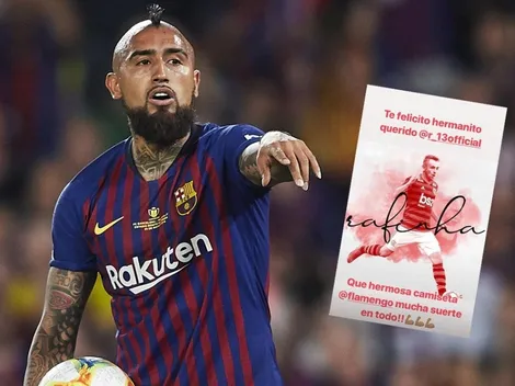 Brasil expectante por otro guiño de Arturo Vidal al Flamengo