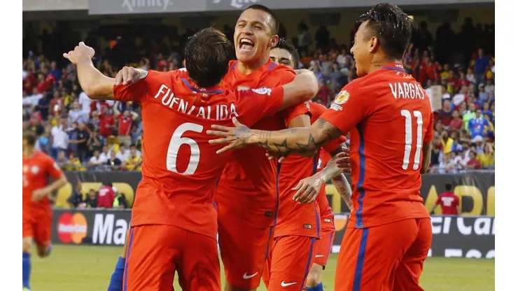 Chapa, Edu y Alexis: el ataque de Chile.