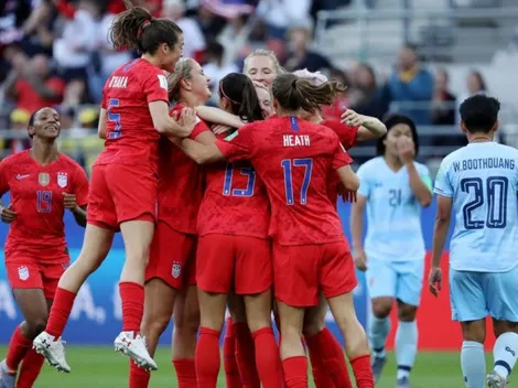 Posiciones: Chile tercero en su grupo tras goleada de EE.UU. a Tailandia