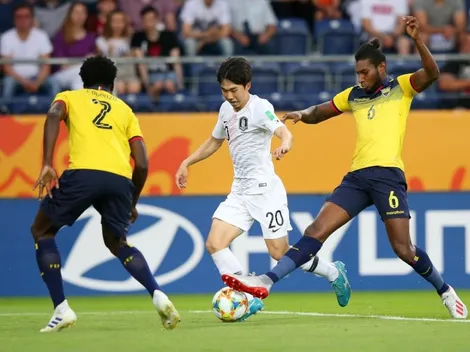 Ecuador no pudo con Corea del Sur y cae en semifinales del Mundial Sub 20