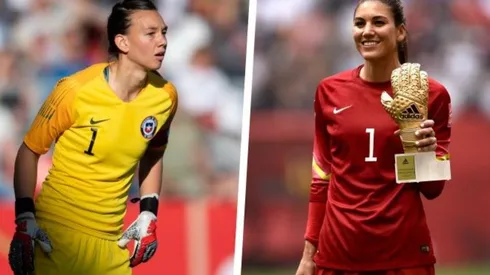 Hope Solo llena de elogios a Christiane Endler