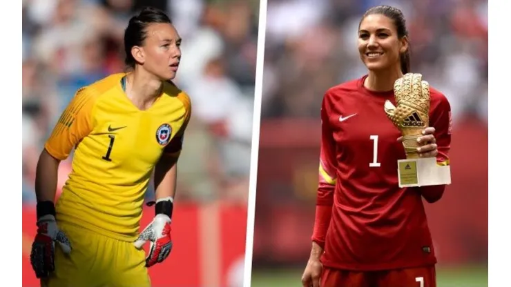Hope Solo llena de elogios a Christiane Endler