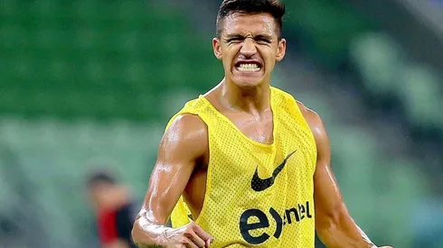 Alexis Sánchez mostró todas sus ganas en la imagen que subió a Instagram