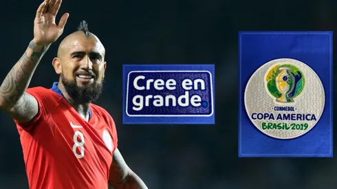 Los parches que llevarán las 276 camisetas de la Copa América