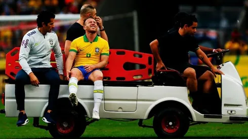 La lesión de Arthur ante Honduras en un amistoso