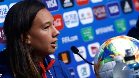 Endler agradeció los cumplidos en la previa del debut mundialista de Chile