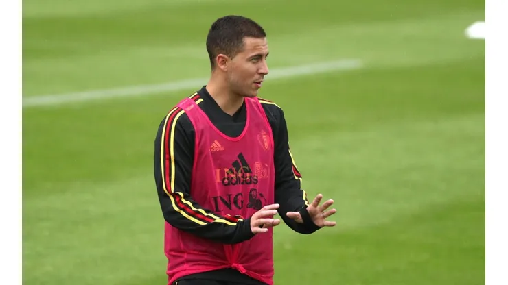 Hazard fue anunciado este viernes por el Real Madrid.