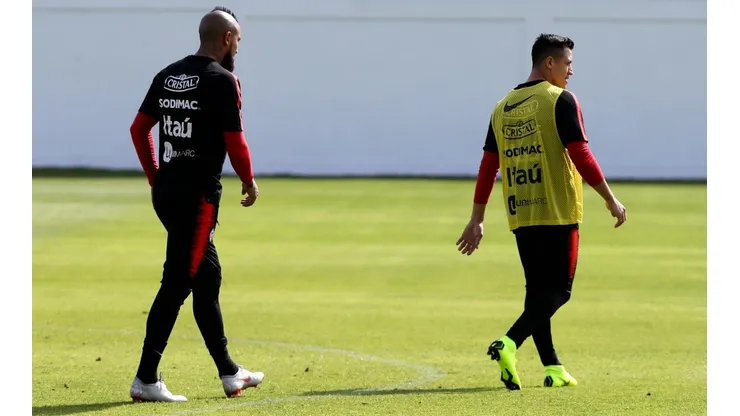 Alexis y Vidal integran la selección chilena desde 2006