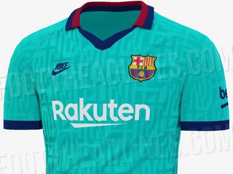 La nueva tercera camiseta del Barça y Arturo Vidal