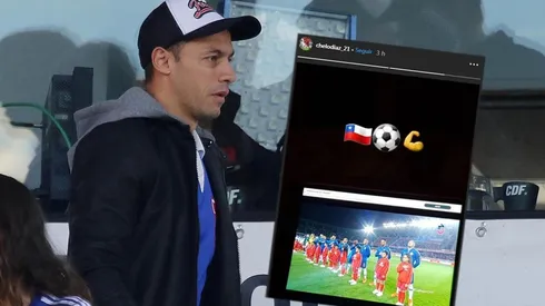 Carepato no se perdió el partido de Chile contra Haití.