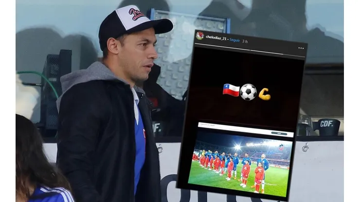Carepato no se perdió el partido de Chile contra Haití.
