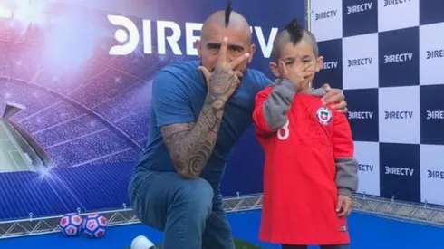 Arturo Vidal comparte con su fanático iraní