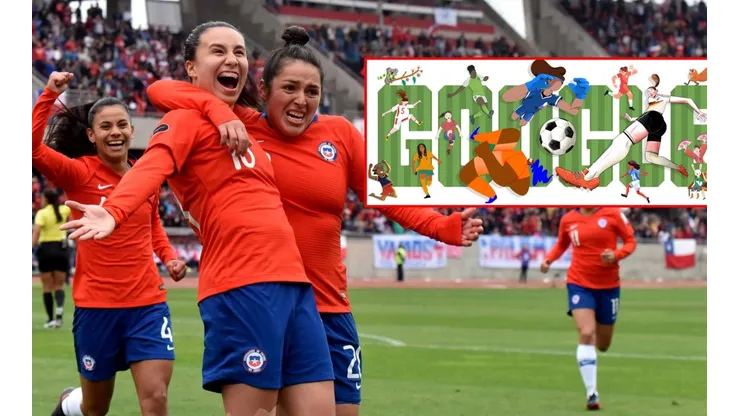 La selección chilena femenina tendrá su propio Doodle