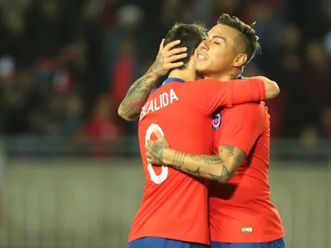 Edu Vargas le pisa los talones a Marcelo Salas: "Extrañaba mucho"