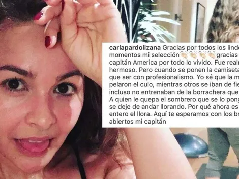 Carla Pardo borra el Instagram que generó quiebre con Claudio Bravo