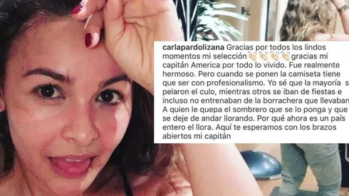 Este el post que quebró el camarín de la Roja