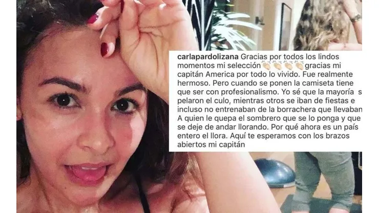 Este el post que quebró el camarín de la Roja