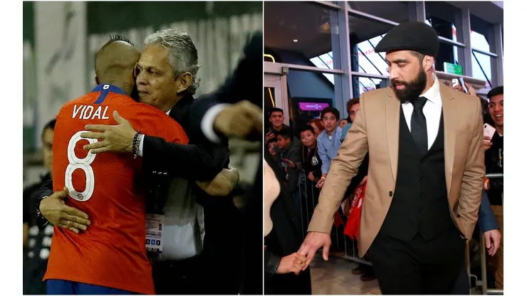 Arturo Vidal visitó a la selección cuando no estaba citado. Bravo nunca lo hizo