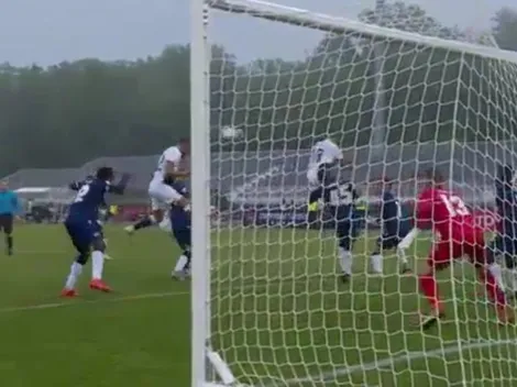 Rodrigo Gattas marca un golón a lo Zamorano en el Campeonato Canadiense