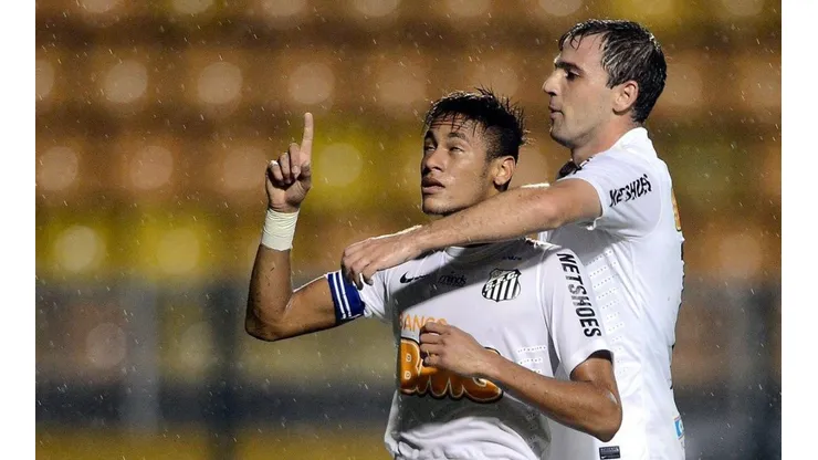 Montillo y su amigo Ney.