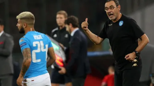 Insigne amenaza a Sarri: "Si va a la Juventus, nos traicionará"