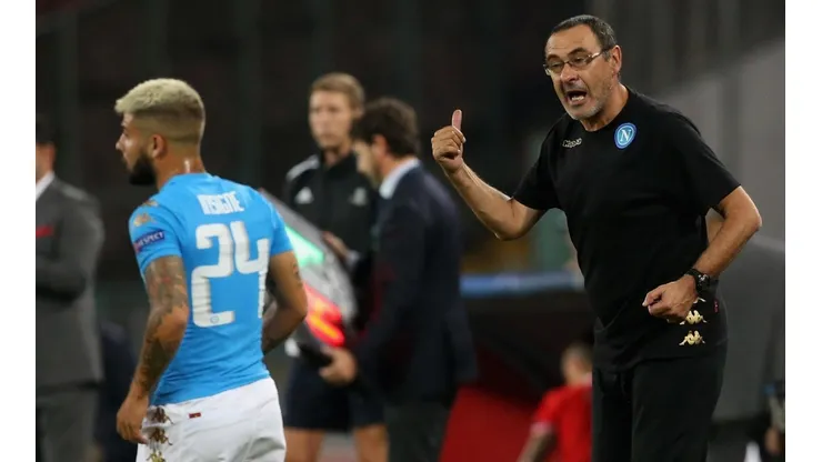 Insigne amenaza a Sarri: "Si va a la Juventus, nos traicionará"