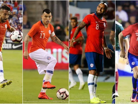 Los Cuatro Fantásticos de la Roja cumplirán 300 partidos en Copa América y torneos FIFA
