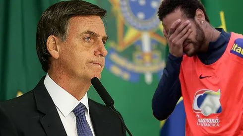 Jair Bolsonaro entregó su apoyo a Neymar.