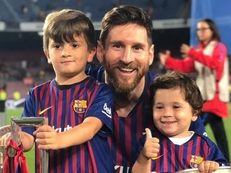 Messi reconoce que su propio hijo lo subió al columpio por los fracasos en Barcelona