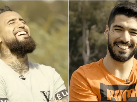 Vidal y Suárez no quieren más guerra: "Ojalá llegar clasificados a Chile-Uruguay"
