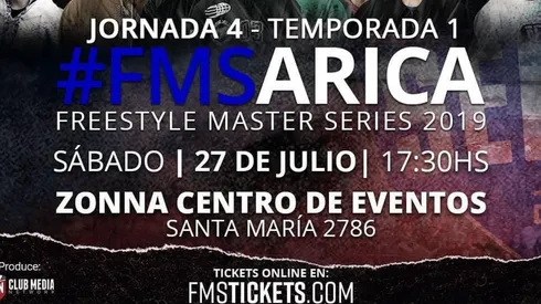 La cuarta fecha de la FMS Chile se realizará en Arica