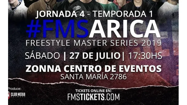 La cuarta fecha de la FMS Chile se realizará en Arica
